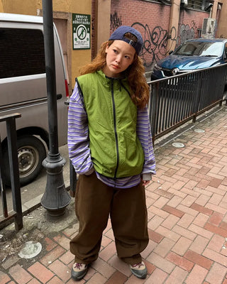 Yellow Stitch Camp Cap