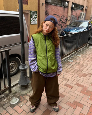 Basic wide cotton pants