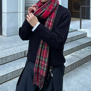 Checkered pattern muffler