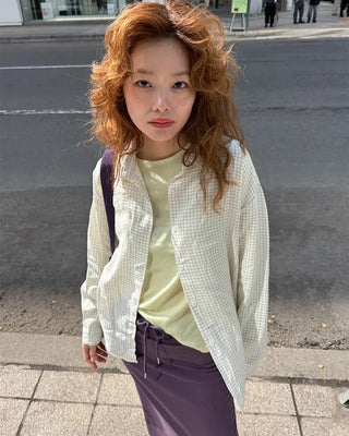 Simple Layered Long Sleeve T-Shirt