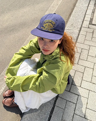 Yellow Stitch Camp Cap