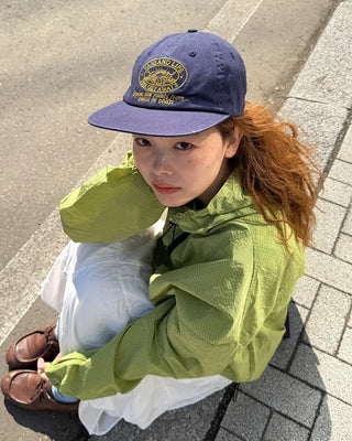 Yellow Stitch Camp Cap