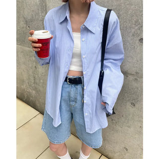 Minimalist strap shirt