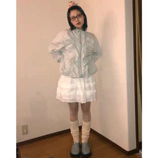 Lace medium skirt