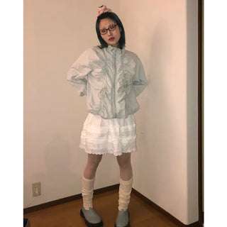 Lace medium skirt
