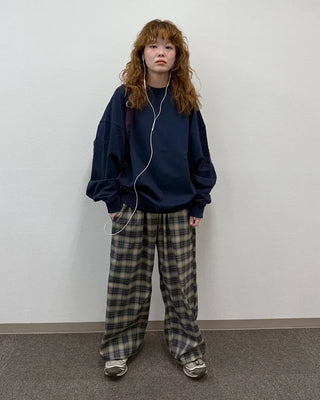 Oversized Simple Sweatshirt