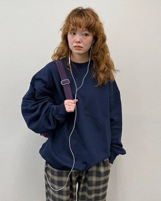 Oversized Simple Sweatshirt