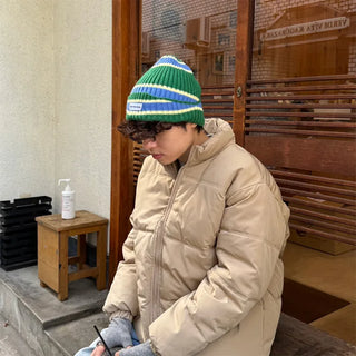 Color Border Beanie