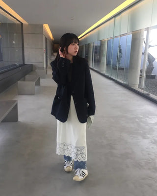 Pinstripe Welt Pocket Jacket