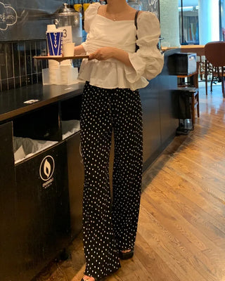Volume Gathered Blouse