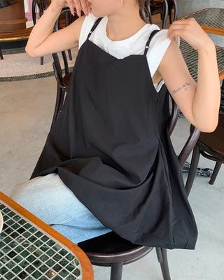 Volume Fit Sleeveless Mini Dress