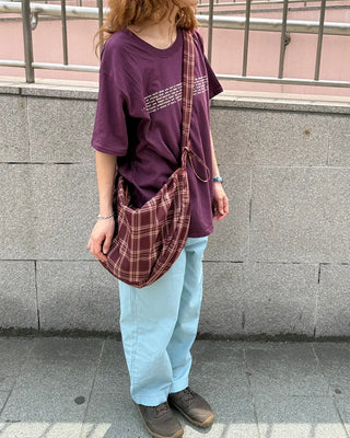 Cotton Curved Pants