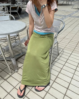 Basic long skirt