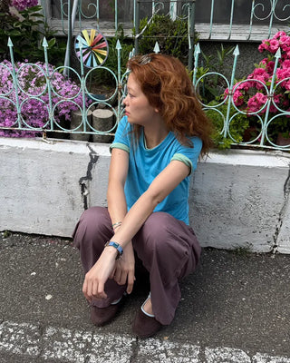 Tencel Layered Half T-Shirt