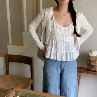 Cropped cardigan
