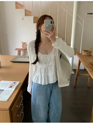 Cropped cardigan