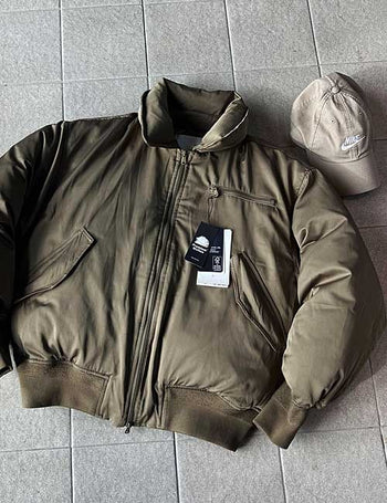 Cuban Wellon Heavy Collar Padded Jacket (3 colors)