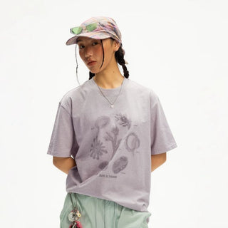 [Monterest] Outdoor Graphic Print Relaxed Fit Tee
