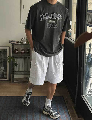 NEW JERSEY Pigment Short Sleeve T-shirt (4 colors)