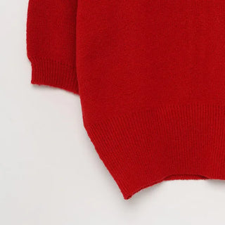 Colorful round knit