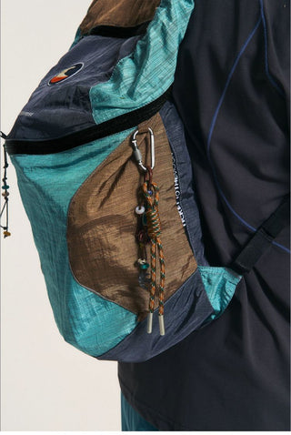 [Monterest] Handwoven Beaded Bag Charm Keychain