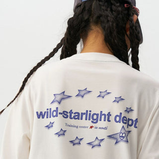 [Monterest] Quick-Dry Star Print Long Sleeve Tee