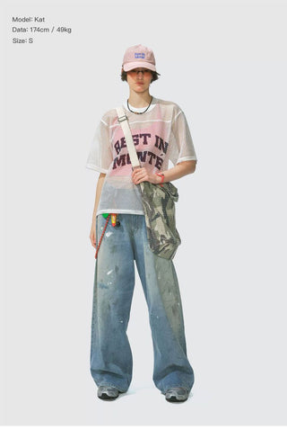 [Monterest] Mesh Jersey Short Sleeve Tee
