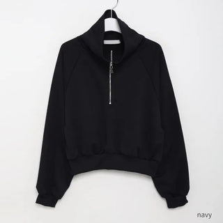 Half-zip sweatshirt
