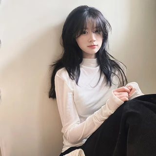 Mock neck top