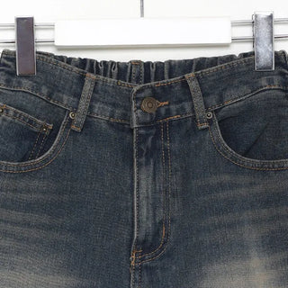 Vintage Wash Denim Pants