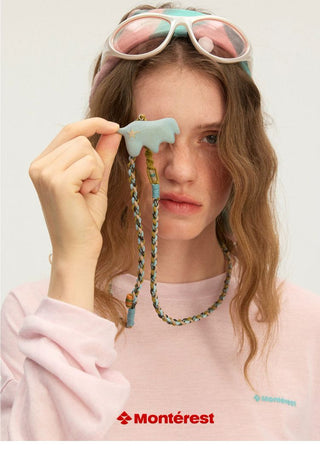 [Monterest] 3D Printed Flocked Horse Pendant Necklace