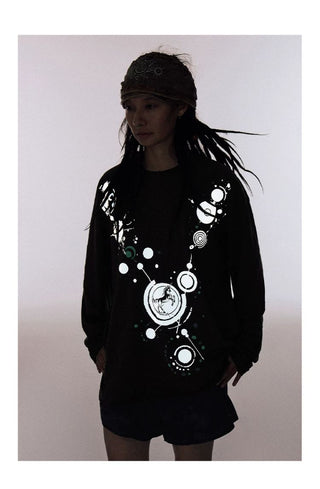 [CONP] Horsehead Nebula Print Long Sleeve Tee