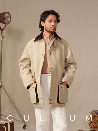 [CULTUM] Waterproof Wool Hunting Jacket
