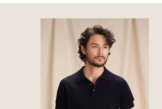 [CULTUM] Knit Polo Shirt