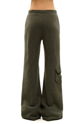 [Moromoro2] Hemp Stripe Fleece Hooded Set