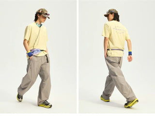 [Monterest] Quick-Dry Star Print Relaxed Fit Tee