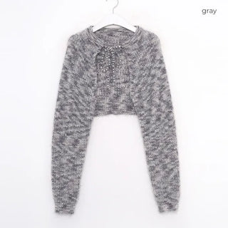 Mixed Bolero Cardigan