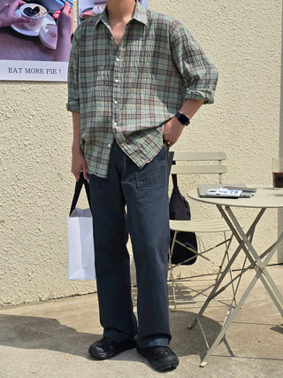 Pudding Multi Check Shirt