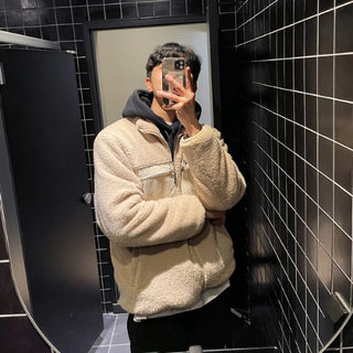 Bear Fleece Zip-up (3 colors)
