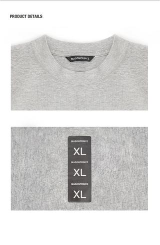 [MASONPRINCE] XL sticker print T-shirt