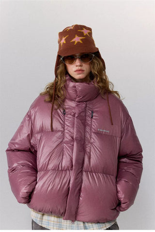 [Monterest] 800FP Duck Down Stand Collar Puffer Jacket