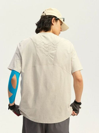 [Monterest] 3D Bionic Weave Quick-Dry Relaxed Tee