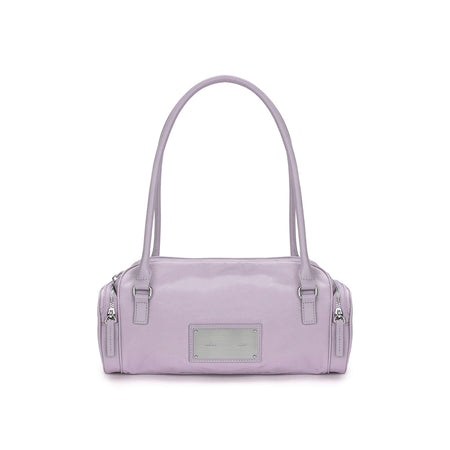NYLON BOSTON BAG IN LILAC