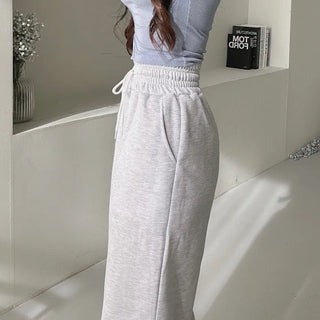 Belly Fat Elimination Fleece-Lined Elastic Waist Training Pants