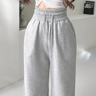 Belly Fat Elimination Fleece-Lined Elastic Waist Training Pants