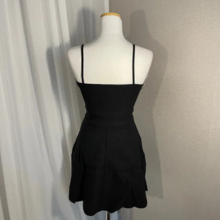 A-line Santa Girl Dress Year-end Christmas Outfit Club