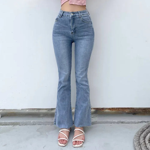 Sticky Stretch Petite Bootcut Denim Pants Jeans Medium
