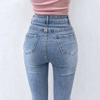 Sticky Stretch Petite Bootcut Denim Pants Jeans Medium