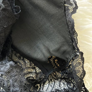 See-through Lace Strap Bralette Bra Top Layered Sleeveless