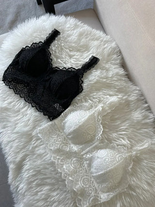 See-through Lace Strap Bralette Bra Top Layered Sleeveless